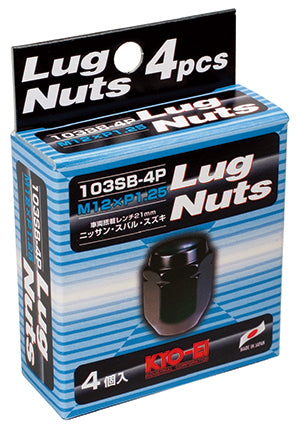KYO-EI LUG NUT 4PCS (M12xP1.25) 103SB-4P