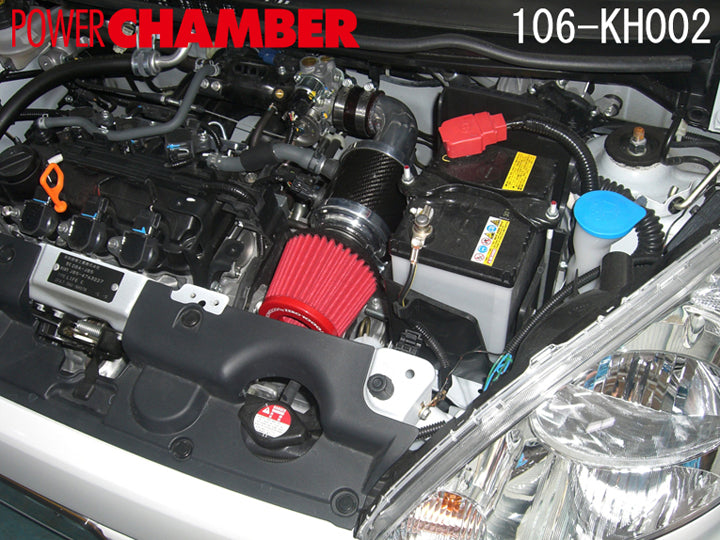 ZERO1000 POWER CHAMBER K RED For HONDA LIFE JB5 106-KH002
