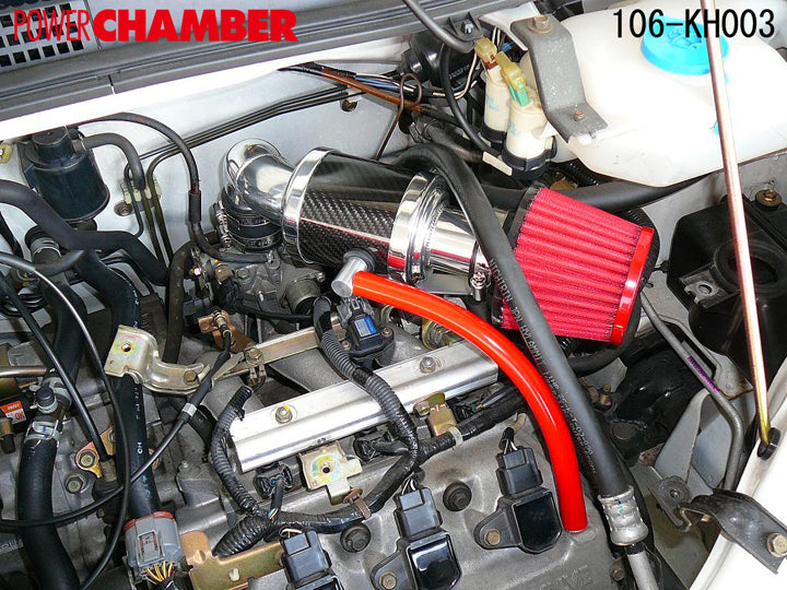 ZERO1000 POWER CHAMBER K RED For HONDA LIFE JB1 106-KH003