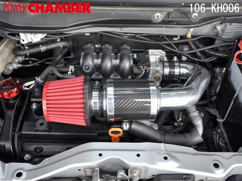 ZERO1000 POWER CHAMBER K RED For HONDA N BOX + N BOX + CUSTOM JF1 JF2 106-KH006