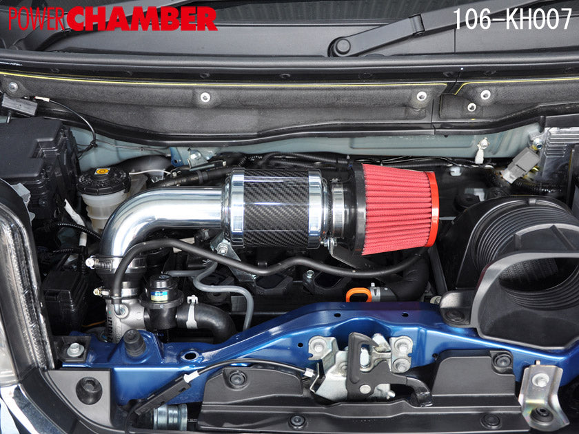 ZERO1000 POWER CHAMBER K RED For HONDA N BOX + N BOX + CUSTOM JF1 JF2 106-KH007