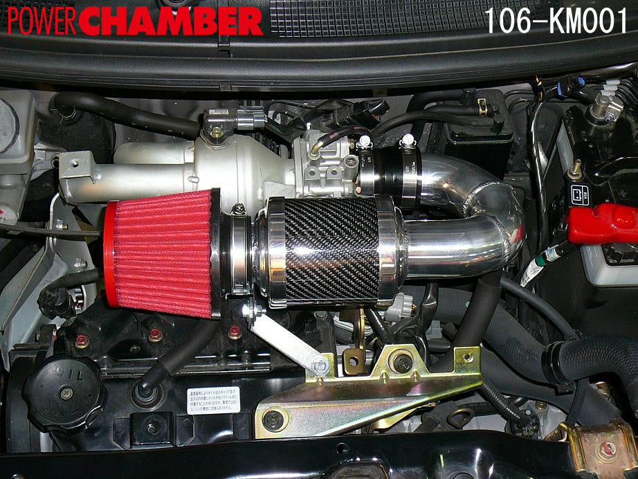 ZERO1000 POWER CHAMBER K RED For MITSUBISHI EK WAGON H81W H82W 106-KM001