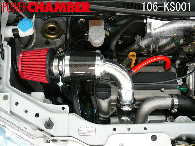 ZERO1000 POWER CHAMBER K RED For SUZUKI WAGON R MH21S 106-KS001