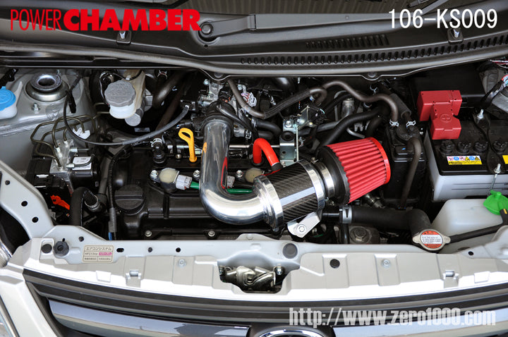 ZERO1000 POWER CHAMBER K RED For SUZUKI WAGON R MH23S ABS 106-KS009