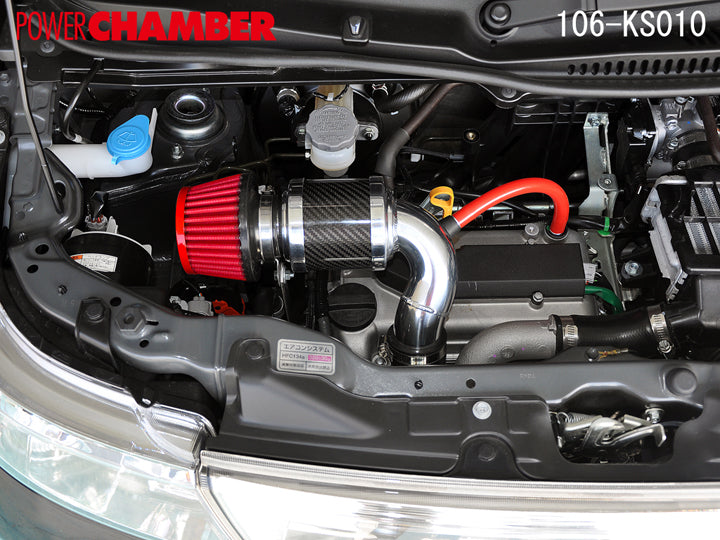 ZERO1000 POWER CHAMBER K RED For SUZUKI WAGON R STINGRAY MH23S 106-KS010