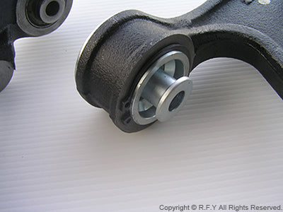 RACING FACTORY YAMAMOTO PRESS FITTED PILLOW BALL SPHERICAL JOINT FRONT LOWER ARM FOR HONDA S2000 AP1 AP2 RACING-FACTORY-YAMAMOTO-00069
