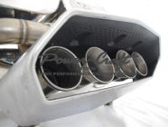 POWER CRAFT HYBRID EXHAUST MUFFLER SYSTEM STOCK TAIL FOR LAMBORGHINI AVENTADOR LP700 LP720 P-LA340101