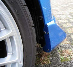 SEEKER FRP FRONT HALF SPOILER BLACK PEARL FOR HONDA FIT GE  16000-GE8-AF2