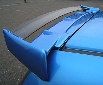 SEEKER 2-PIECE REAR WING UNPAINTED FOR HONDA FIT GE 16020-GE8-001