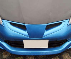 SEEKER FRP FRONT GRILL BLACK PEARL FOR HONDA FIT GE  16010-GE8-F02