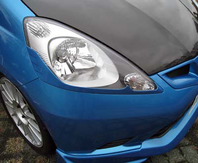 SEEKER UNDER EYELINER SHERBET BLUE METALLIC FOR HONDA FIT GE  16120-GE8-F02