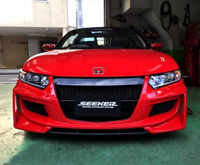 SEEKER MINI-ULTIMATE FRONT BUMPER FRP UNPAINTED FOR HONDA S660  16900-660-F01