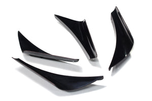 M&M HONDA FRONT TWIN CANARD FOR WIDE BODY KIT FOR CIVIC FD2 FD1 01010-FD2-MR04