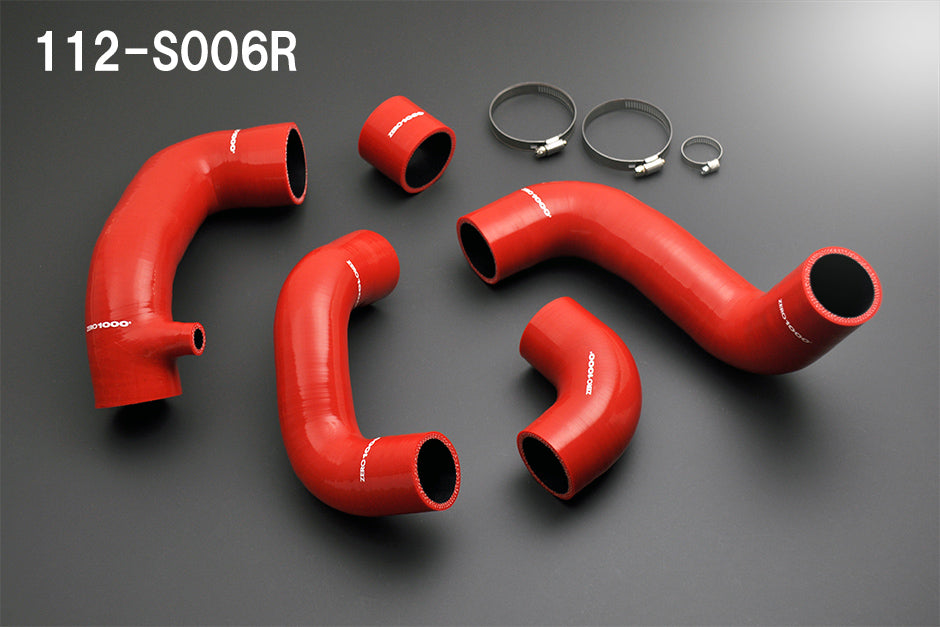 ZERO1000 SUCTION AND TURBO HOSE SET RED For SWIFT SPORTS ZC33S 112-S006R