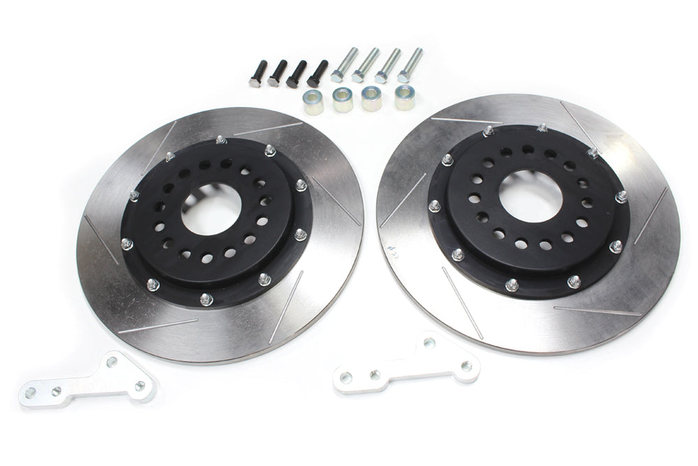 m&m M&M HONDA 2-PIECE BIG BRAKE ROTOR KIT REAR RIGID TYPE FOR