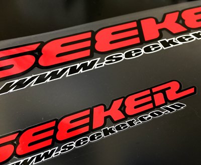 SEEKER ORIGINAL LOGO STICKER MEDIUM FOR