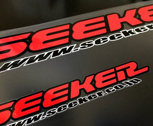 SEEKER ORIGINAL LOGO STICKER MEDIUM FOR