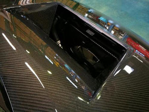 TOP FUEL CARBON BONNET WITH OUTLET FOR HONDA S660 JW5