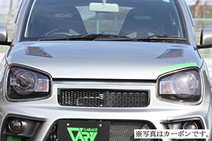 GARAGE VARY BONNET DUCT (FRP) + RAIN GUARD (FRP) FOR SUZUKI ALTO RS WORKS 500-021