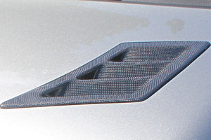 GARAGE VARY BONNET DUCT (CARBON) + RAIN GUARD (FRP) FOR SUZUKI ALTO RS WORKS 500-022