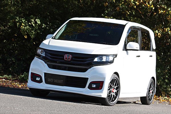 GARAGE VARY FRONT LIP SPOILER URETHANE FOR HONDA N-WGN CUSTOM 610-001