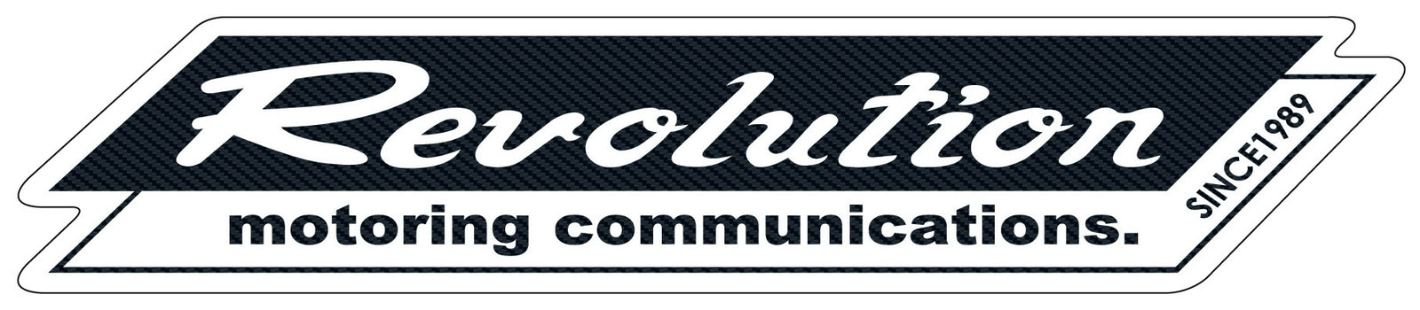 REVOLUTION REVOLUTION LOGO (LARGE) CARBON FOR  REVO-20-1