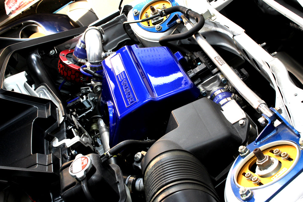 M&M HONDA BLUE ENGINE COVER FOR S660 JW5 00010-JW5-BEC