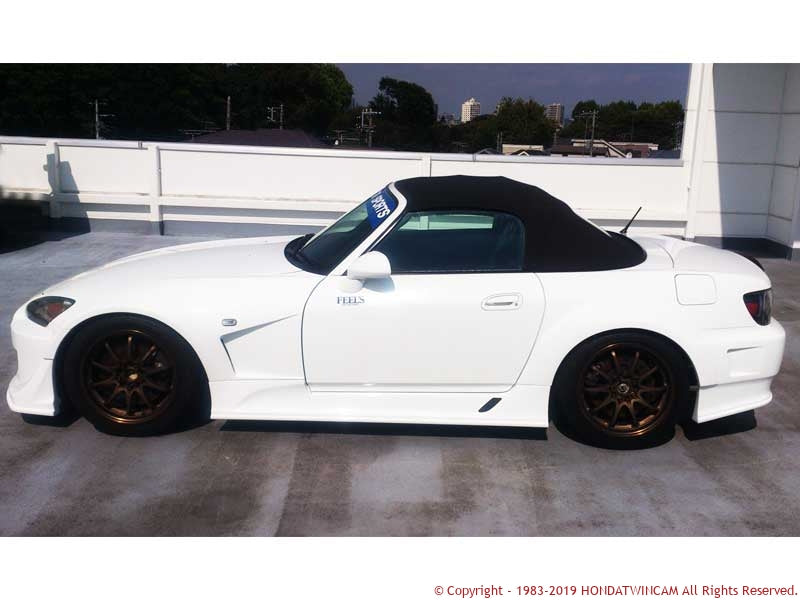 FEEL'S HONDA TWINCAM SIDE STEP TYPE2 FRP FOR HONDA S2000 AP1 Feels-00933