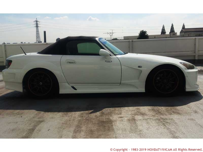 FEEL'S HONDA TWINCAM SIDE STEP TYPE2 FRP FOR HONDA S2000 AP1 Feels-00933