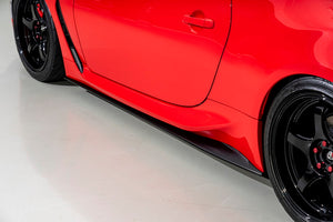 AIMGAIN SPORT SIDE SPOILER FRP UNPAINTED FOR TOYOTA GR86 ZN8 AIMGAIN-00018