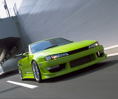CAR MAKE T&E [VERTEX RIDGE] S14 SILVIA ~ MC (LATE TERM OF 14 SILVIA) BUMPER CANARD RIGHT SIDE (DRIVER'S SIDE) ONLY (SMALL) FOR  CARMAKETE-02170