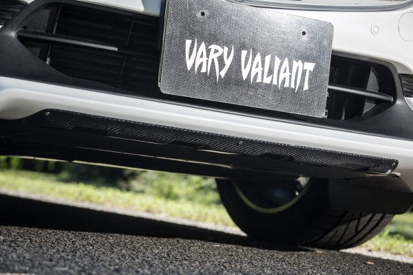 GARAGE VARY CARBON PLATE FOR FRONT LIP SPOILER T-2 FOR MAZDA CX-8 KG 35-2002