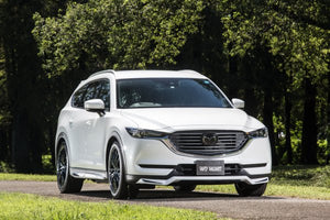 GARAGE VARY CARBON PLATE FOR FRONT LIP SPOILER T-2 FOR MAZDA CX-8 KG 35-2002