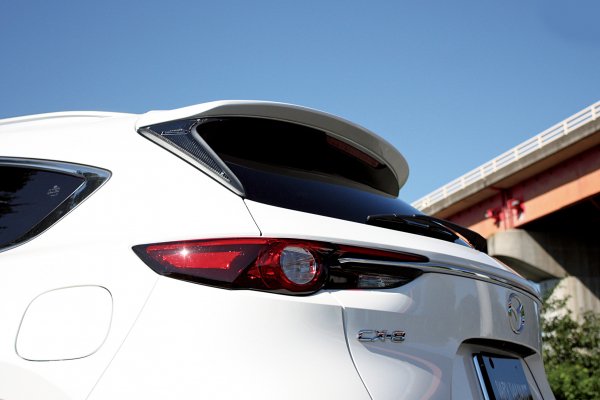 GARAGE VARY REAR ROOF SPOILER URETHANE FOR MAZDA CX-8 KG 35-2005