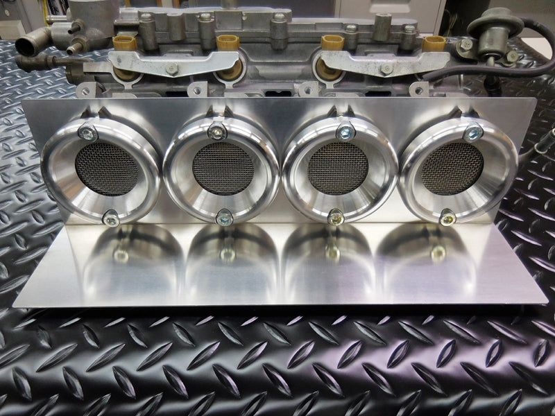 JUBIRIDE Baffle plate for 4-throttle BAFFLE PLATE FOR 4 THROTTLE FOR TOYOTA LEVIN TRUENO AE101 JUBIRIDE-00004