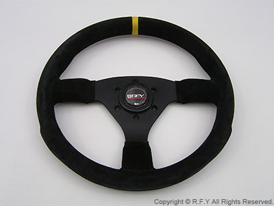 RACING FACTORY YAMAMOTO RFY ORIGINAL φ320 BUCKSKIN STEERING FOR HONDA S2000 AP1 AP2 RACING-FACTORY-YAMAMOTO-00225