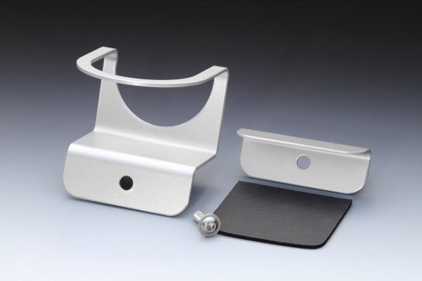 GARAGE VARY DRINK HOLDER (CLEAR ALUMITE PROCESSED) FOR JIMNY JB64 501-072