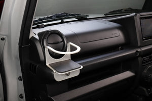 GARAGE VARY DRINK HOLDER (CLEAR ALUMITE PROCESSED) FOR JIMNY JB64 501-072