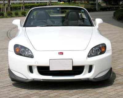 SEEKER FRONT HALF SPOILER CARBON UV CUT CLEAR FOR HONDA S2000  16000-AP2-C02