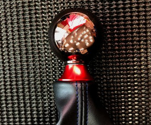 SEEKER SHIFT BOOT COLOR EVOLUTION RED FOR HONDA FIT GE FIT 5MT 20100-EVO-R00