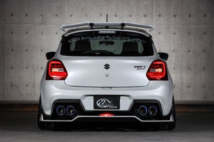 KUHL RACING 33R-SS REAR HALF SPOILER PAINTED 2 TONE FOR SUZUKI SWIFT SPORTS ZC33S KUHL-00007