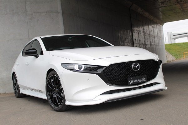 GARAGE VARY FRONT LIP SPOILER + FRONT SPLITTER SET FOR MAZDA3 BP 20-3008