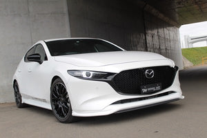 GARAGE VARY FRONT LIP SPOILER + FRONT SPLITTER SET FOR MAZDA3 BP 20-3009