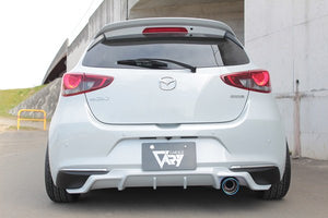 GARAGE VARY REAR DIFFUSER FOR MAZDA2 DJ 21-2008