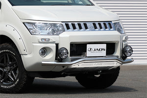 JAOS FRONT SKID BAR POLISH BLAST FOR MITSUBISHI DELICA D:5 B150305A