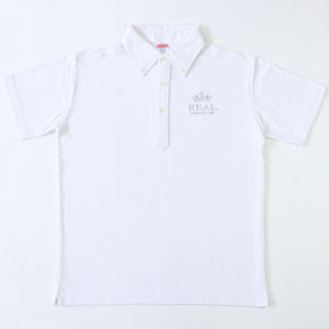 REAL POLO SHIRT VER.2 WHITE L SIZE REAL-PS2-WH-L