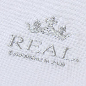 REAL POLO SHIRT VER.2 WHITE XL SIZE REAL-PS2-WH-XL