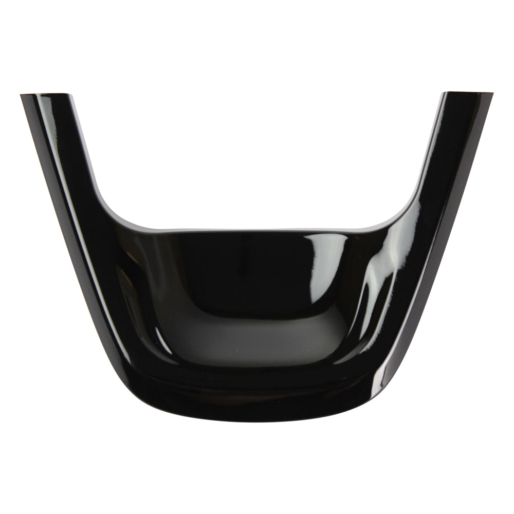 REAL STEERING UNDER PAD PIANO BLACK STEERING WHEEL FOR TOYOTA MIRAI 10  50-PAD-PBP