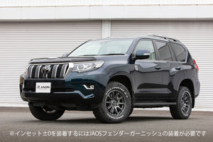 JAOS TRIBECROSS 17x8.0J ± 0 6H139.7 MATT GUN METALLIC WHEEL FOR TOYOTA HILUX SURF 125 B952781MGM