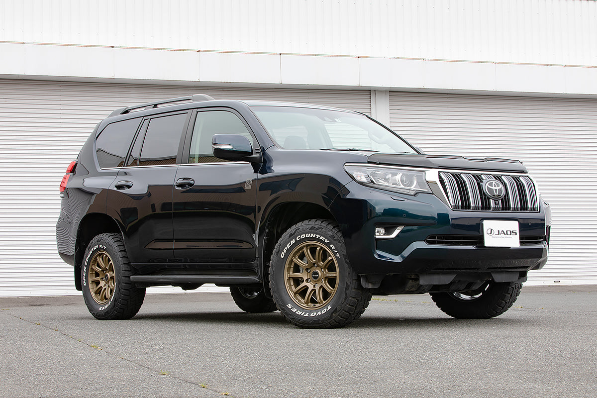 JAOS TRIBECROSS 17x8.0J 20 6H139.7 TITANIUM GOLD WHEEL FOR TOYOTA LAND CRUISER PRADO 120 B952780TGD